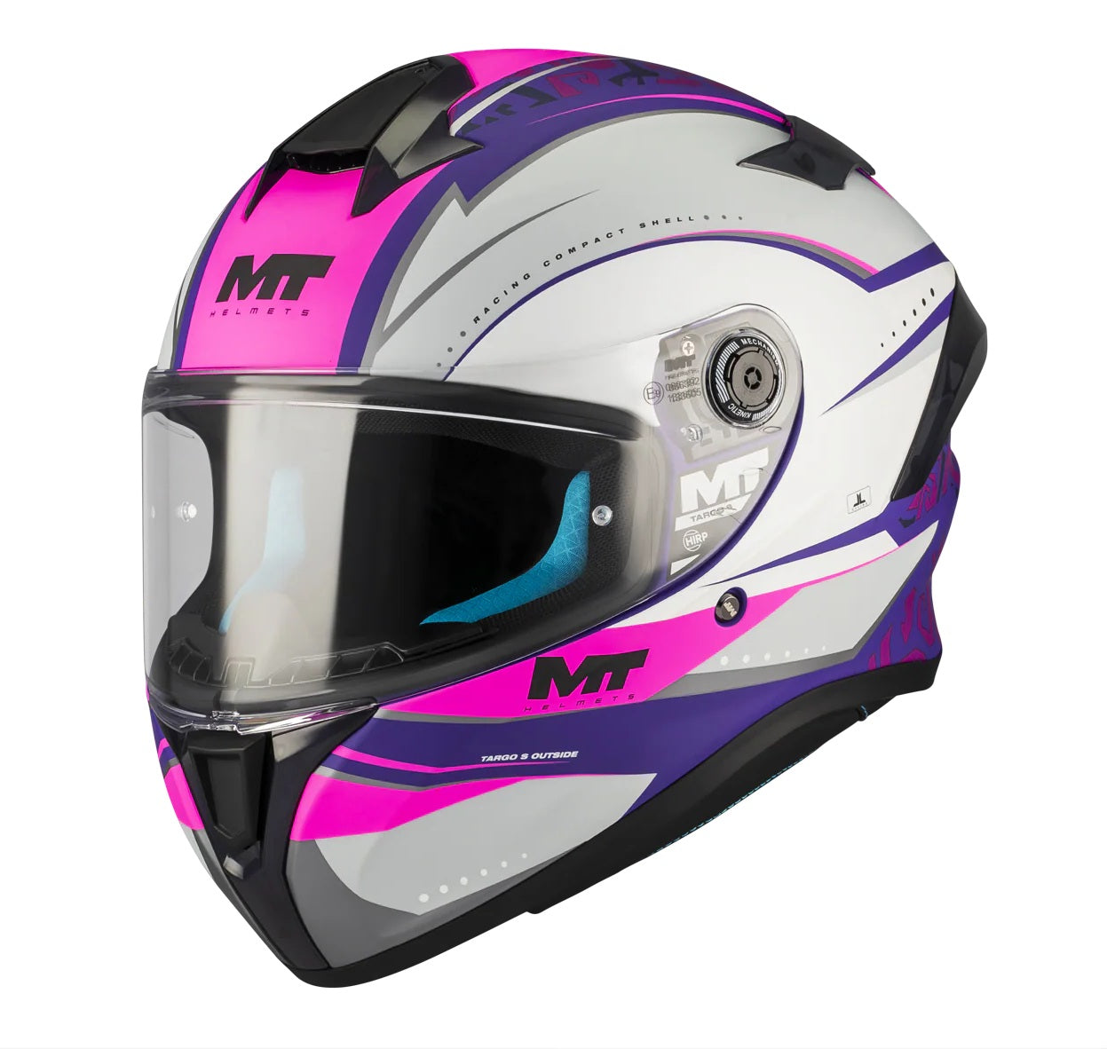 CASCHI INTEGRALE MT FF106B TARGO S OUTSIDE OPACO