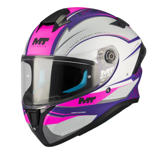 CASCHI INTEGRALE MT FF106B TARGO S OUTSIDE OPACO