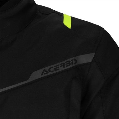 GIACCA ACERBIS CE X-TRAVEL NERO-GIALLO