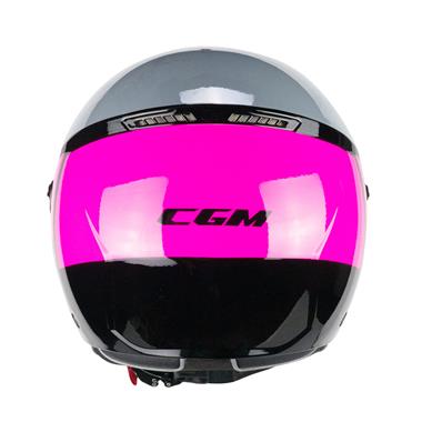 CASCO JET CGM 167G FLO STEP GRIGIO FUXIA LUCIDO VISIERA LUNGA - Della Categoria Caschi Jet Produttore CGM HELMETS - A soli €78! Acquista ora su Due Ruote Accessori