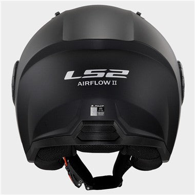 CASCO JET OF616 AIRFLOW II LS2 E2206 NERO OPACO