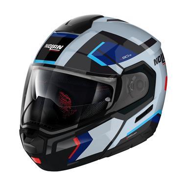 CASCO MODULARE NOLAN N90-3 06 LIGHTHOUSE N- 050 GHIACCIO BLU NERO - Della Categoria Caschi Modulare Produttore Nolan Helmets - A soli €399.99! Acquista ora su Due Ruote Accessori