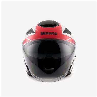 CASCO BLAUER JET-JJ01 BIANCO ROSSO NERO ECE 22-06 - Della Categoria Caschi Jet Produttore BLAUER - A soli €135.20! Acquista ora su Due Ruote Accessori