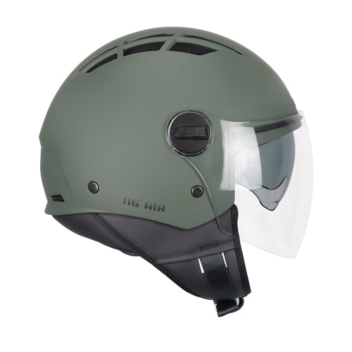 CASCO JET CGM 116A AIR MONO VERDE OPACO - Della Categoria Caschi Jet Produttore CGM HELMETS - A soli €75! Acquista ora su Due Ruote Accessori