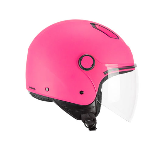 CASCO JET SKA-P 1LHA LUKE MONO ROSA FLUO OPACO - Della Categoria Caschi Jet Produttore CGM HELMETS - A soli €44.25! Acquista ora su Due Ruote Accessori
