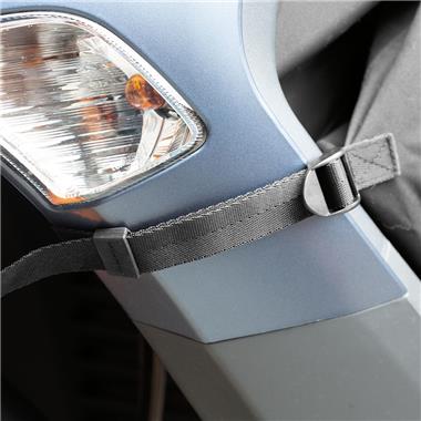 COPRIGAMBE TERMOSCUD EASY E29 NERO GENERICO PER SCOOTER SENZA PEDANA PIATTA