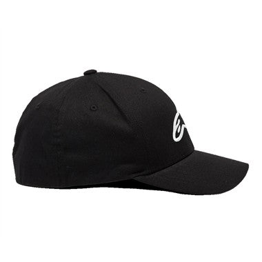 CAPPELLO ALPINESTARS AGELESS CURVE HAT NERO LOGO BIANCO