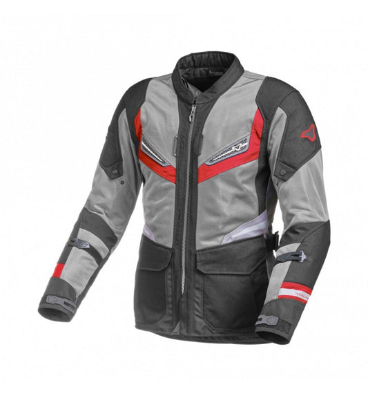 GIUBBINO MACNA UOMO AIR AEROCON NERA GRIGIO ROSSO - Della Categoria Giubbini Tessuto Uomo Produttore MACNA - A soli €125.95! Acquista ora su Due Ruote Accessori