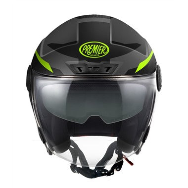 CASCO PREMIER 26 CITY FLY EVO FA Y17 BM NERO GRIGIO GIALLO OPACO