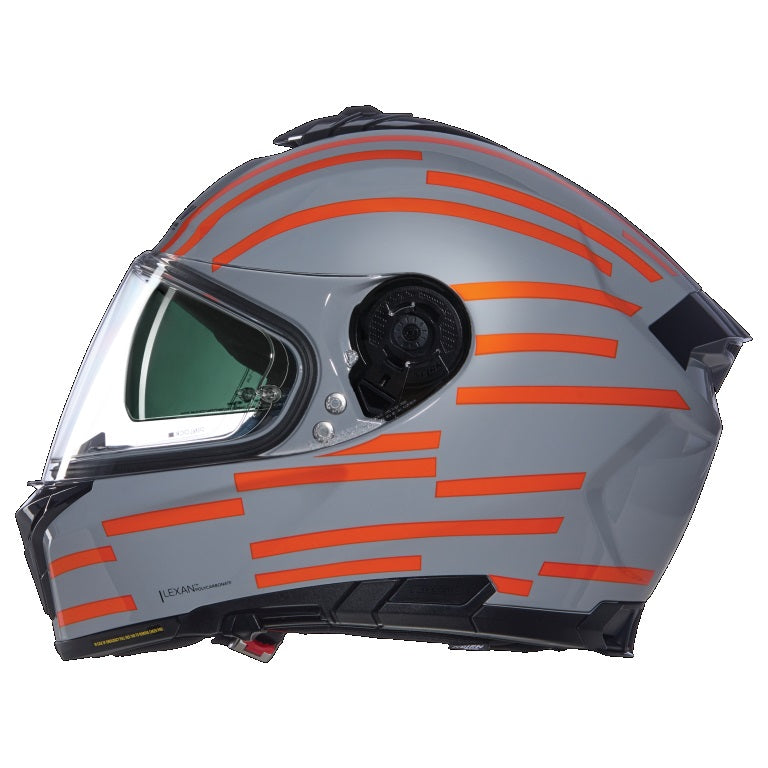 CASCO NOLAN INTEGRALE N80-8 VELOCE 349 GRIGIO ARANCIO LUCIDO - Della Categoria Caschi Integrale Produttore Nolan Helmets - A soli €280! Acquista ora su Due Ruote Accessori