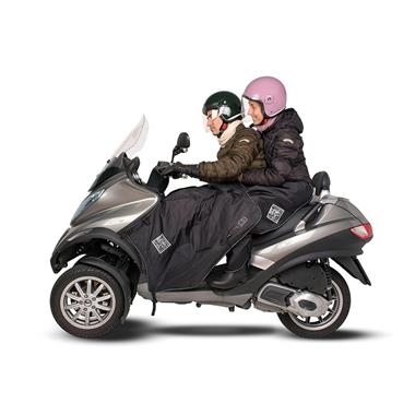 COPRIGAMBE PASSEGGERO NERO R092-N MOTO E SCOOTER TUCANO URBANO