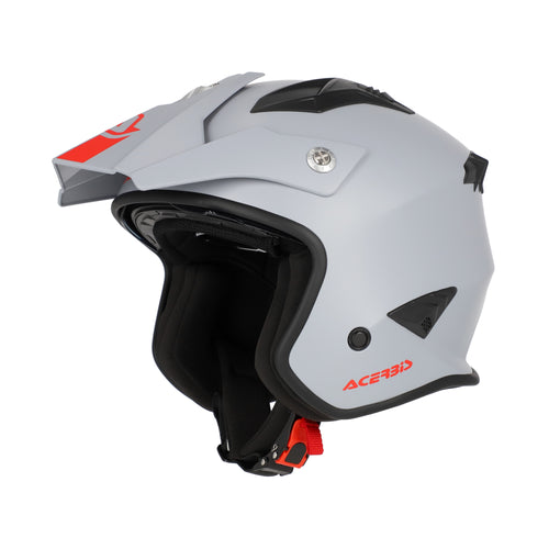 CASCO ACERBIS JET ARIA 2206 GRIGIO CHIARO