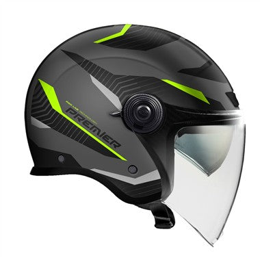 CASCO PREMIER 26 CITY FLY EVO FA Y17 BM NERO GRIGIO GIALLO OPACO