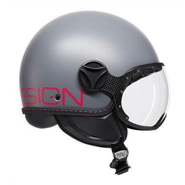 CASCO JET FGTR CLASSIC MOMODESIGN E2206  FLUO MATT GREY-FUCSIA