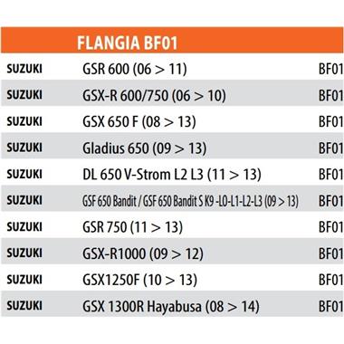 FLANGIA METALLICA BF01 SPECIFICA X BORSA TANK LOCK GIVI - Della Categoria Borse Serbatoio Tank loock Produttore Givi - A soli €13.10! Acquista ora su Due Ruote Accessori