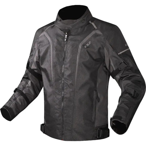 GIUBBINO UOMO LS2 SEPANG MAN JACKET NERO GRIGIO SCURO