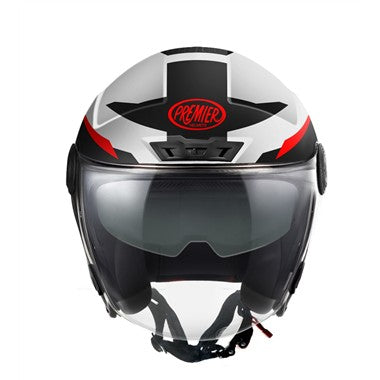 CASCO PREMIER 26 CITY FLY EVO FA 8 BIANCO NERO ROSSA LUCIDO