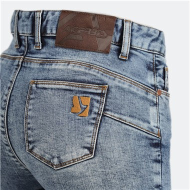 PANTALONI ACERBIS JEANS SLIM LADY BLU