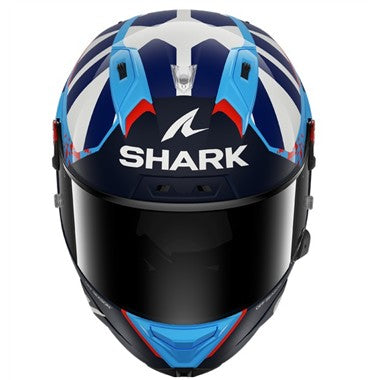 CASCO SHARK INTEGRALE AERON-GP FIM RACING 1 REPLICA RAUL FERNANDEZ BLUE BLUE WHITE