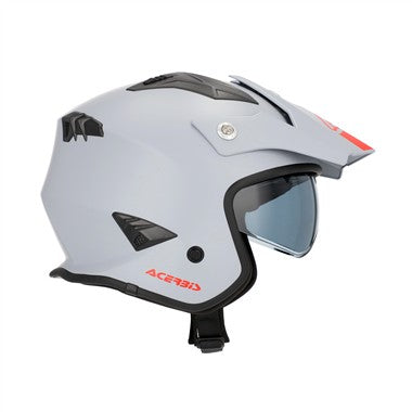 CASCO ACERBIS JET ARIA 2206 GRIGIO CHIARO
