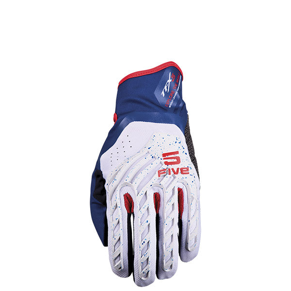 GUANTI FIVE TFX5 GRIGIO BLU ROSSO - Della Categoria Guanti Estivi Uomo Produttore FIVE 5 - A soli €43.90! Acquista ora su Due Ruote Accessori