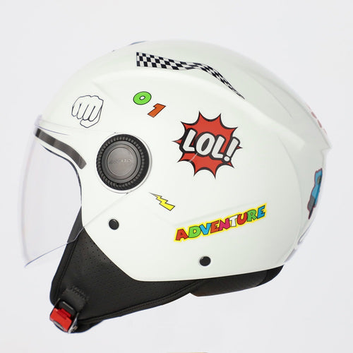 CASCO ACERBIS JET BREZZA BAMBINO BIANCO - Della Categoria Caschi Bambino Produttore ACERBIS - A soli €55.95! Acquista ora su Due Ruote Accessori