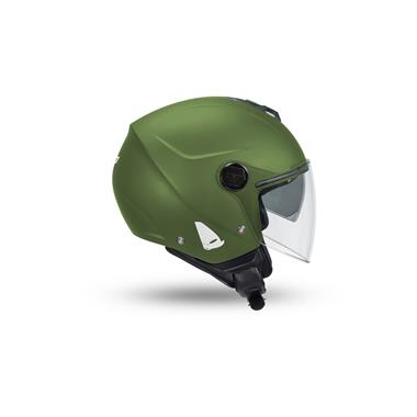 CASCO UFO JET NIXIE DOPPIA VISIERA VERDE OPACO - Della Categoria Caschi Jet Produttore UFO PLAST - A soli €60.20! Acquista ora su Due Ruote Accessori