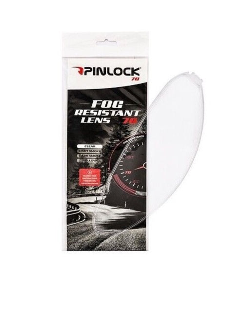 PINLOCK ANTIFOG 70 MPH RAPTOR
