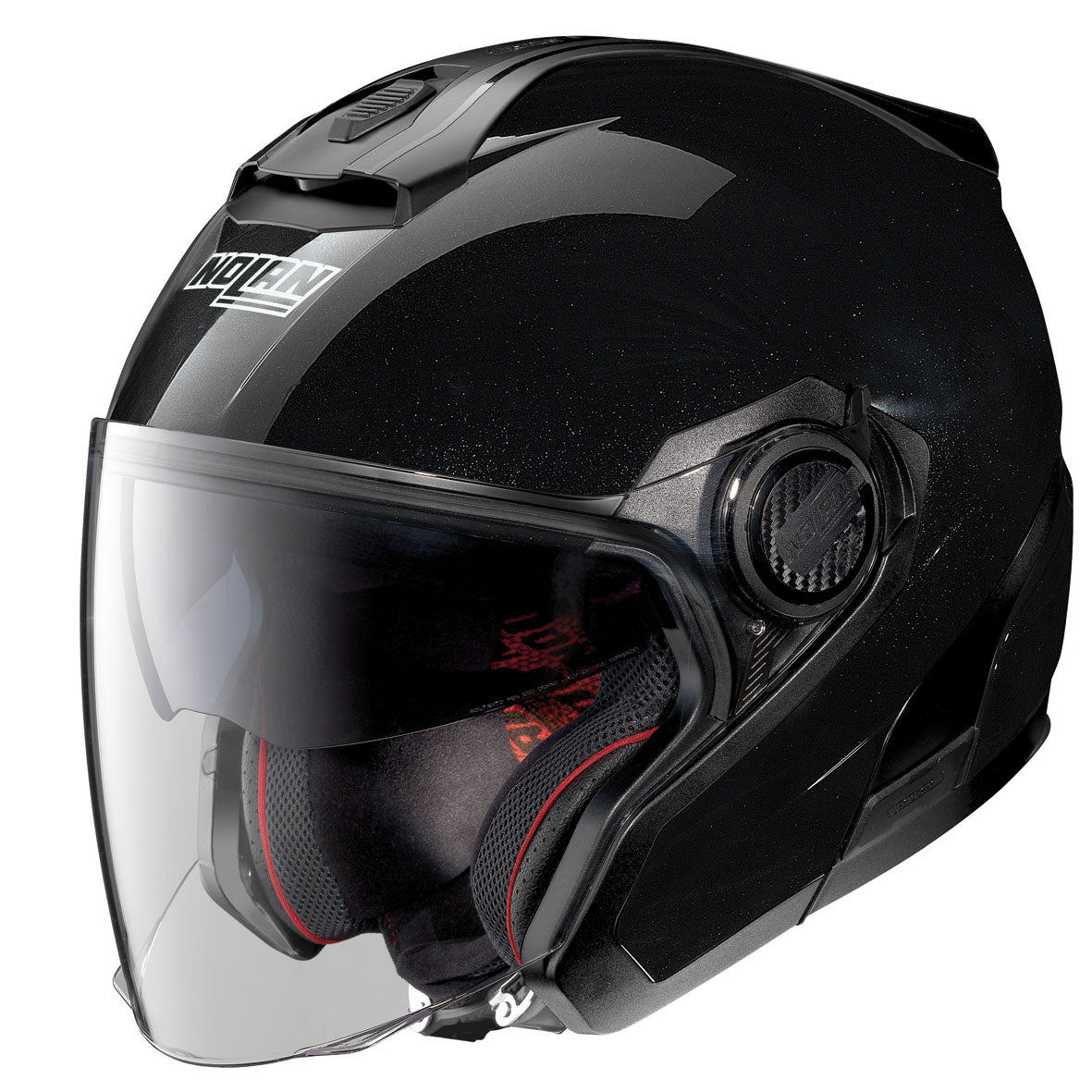 CASCO JET NOLAN N40-5 OMOLOG.06 SPECIAL N-COM 012 NERO LUCIDO - Della Categoria Caschi Jet Produttore Nolan Helmets - A soli €229.99! Acquista ora su Due Ruote Accessori