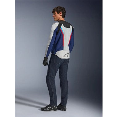 GIUBBINO ALPINESTARS AST V3 AIR GRIGIO BLU ROSSO