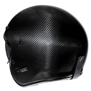 CASCO JET FIBRA HJC V31 CARBONIO NERO