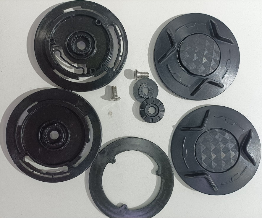 KIT MECCANISMO VISIERA MPH DJ MAT BLACK