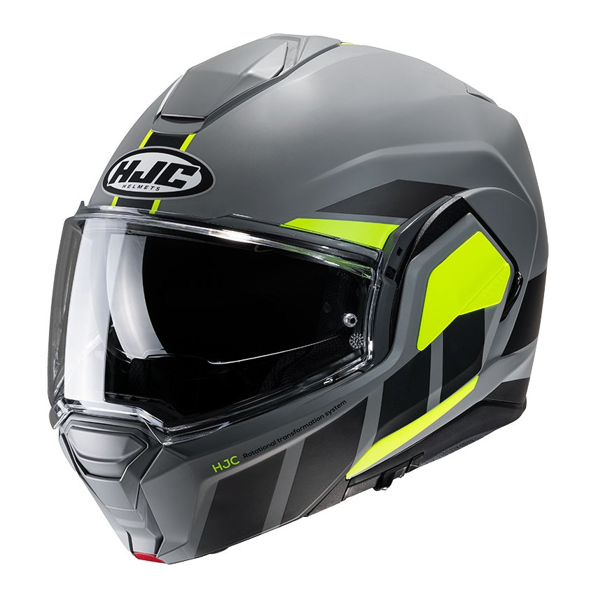 CASCO REVERS HJC I100 BEIS MC3HSF GRIGIO GIALLO FLU - Della Categoria Caschi Modulare Produttore HJC HELMETS - A soli €251.95! Acquista ora su Due Ruote Accessori