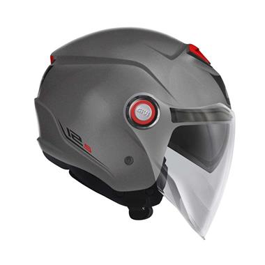 CASCO JET GIVI 12.5B TITANIO OPACO