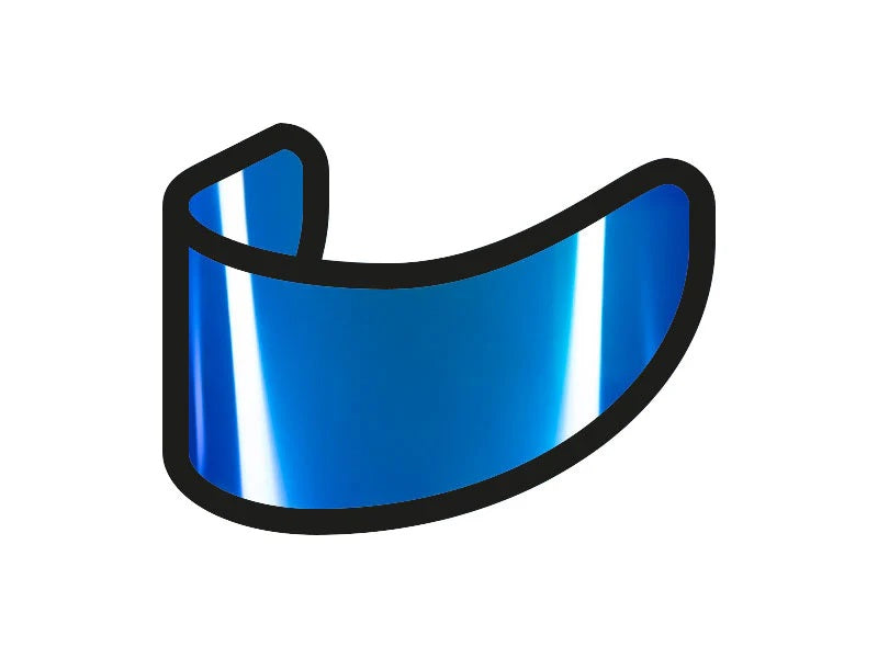 VISIERE MT MT-V-14B ACCESORIOS IRIDIUM BLU