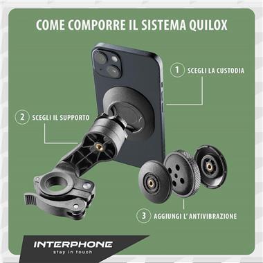 CUSTODIA TETRAFORCE QUIKLOX IPHONE 16 PRO MAX - Della Categoria Custodie Smartphone Produttore CELLULAR LINE - A soli €15.90! Acquista ora su Due Ruote Accessori