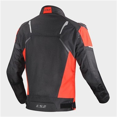 GIUBBINO UOMO LS2 ZOOM MAN NERO ROSSO