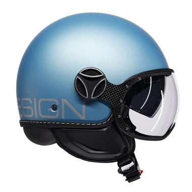 CASCO JET FGTR EVO MOMODESIGN E2206 MONO MATT SPRING BLUE-SILVER