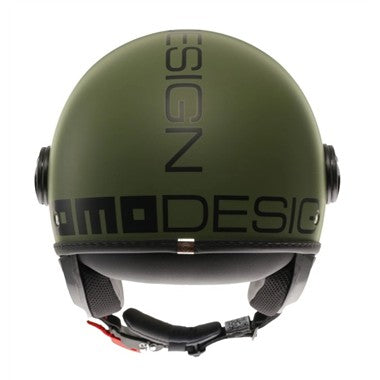 CASCO JET FGTR CLASSIC MOMODESIGN E2206 MONO VERDE MILITARE OPACO