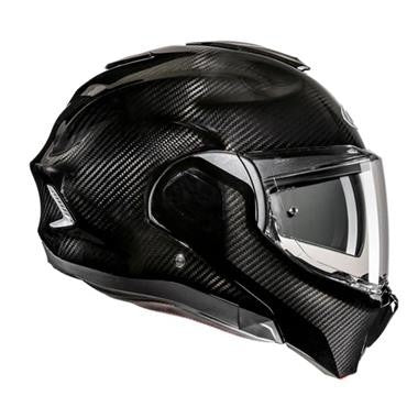 CASCO MODULARE HJC F100 CARBON NERO LUCIDO