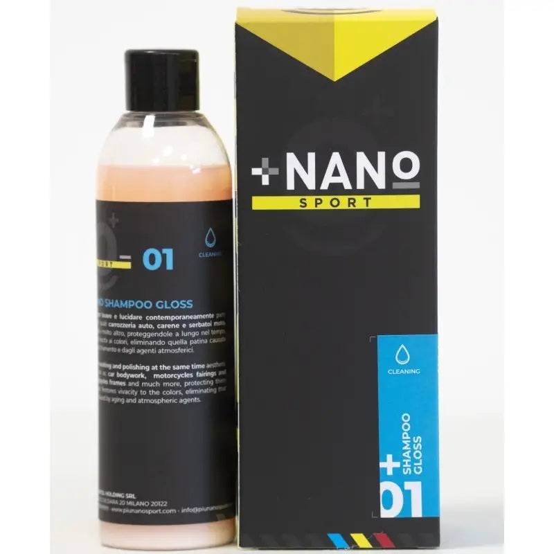 SHAMPOO LUCIDANTE +NANO SPORT GLOSS - 250 ML