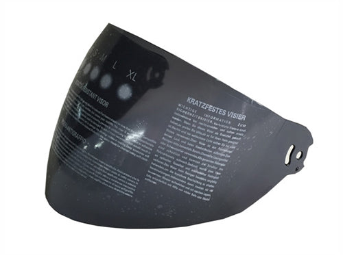 VISIERA NERA FUME PER CASCO JET DF600