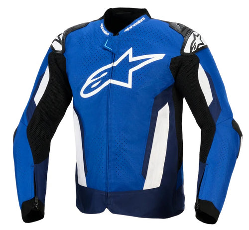 GIUBBINO UOMO ALPINESTARS T-GP AIR BLU NERO