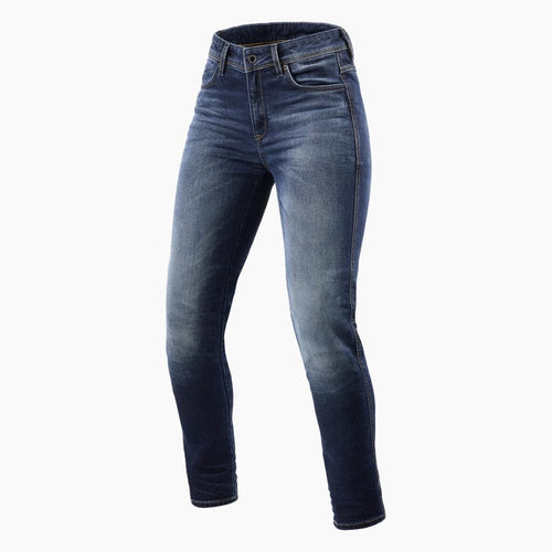 PANTALONE REVIT DONNA JEANS MARLEY SK BLU MEDIO USED L30 - Della Categoria Pantaloni & Jeans Donna Produttore REVIT - A soli €160! Acquista ora su Due Ruote Accessori