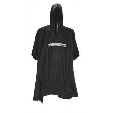 PONCHO COPRIPIOGGIA NERO