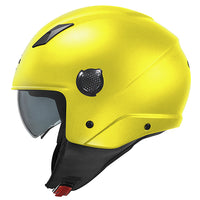 CASCO DEMI-JET KV58 GIALLO METALL.
