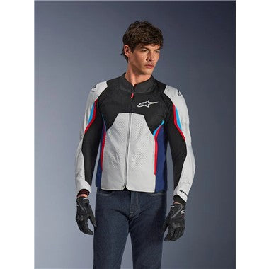GIUBBINO ALPINESTARS AST V3 AIR GRIGIO BLU ROSSO