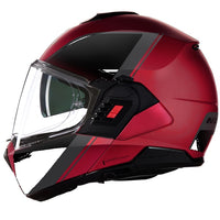 CASCO REVERS NOLAN N120-1 VERNICIATURA SPECIALE 344 BORDO NERO FLIP UP