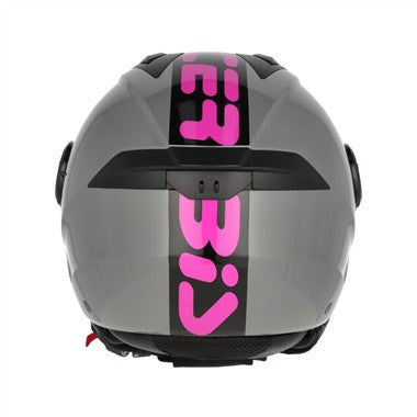 CASCO JET ACERBIS  LEVANTE GREY-PINK