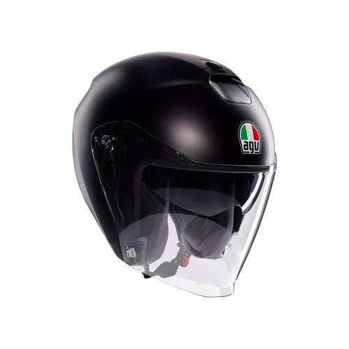 CASCO JET IRIDES AGV E2206 MONO NERO OPACO - Della Categoria Caschi Jet Produttore AGV CASCHI - A soli €143.65! Acquista ora su Due Ruote Accessori